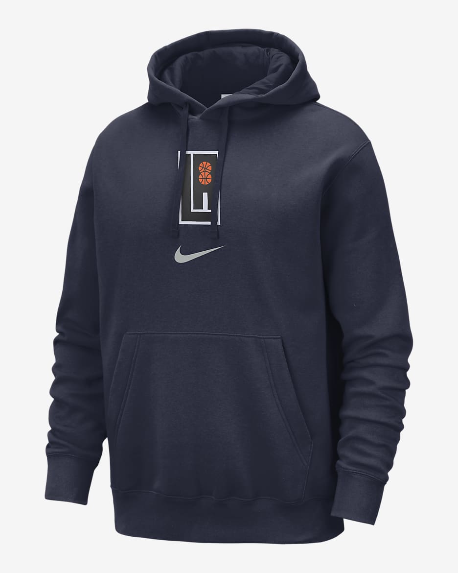 Nba logo hoodie shops nike